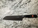 Wusthof Gourmet 7" Hollow Edge Santoku Chef Knife 4188 17CM Brand New. Fixed Price $84.95.