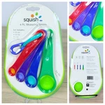 Squish 4 Piece Silicone Colorful Durable Measuring Spoon Set Kids Cooking Nip. Fixed Price $8.99.