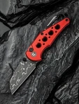 Civivi Pragma Folding Knife 2 " Damascus Steel Blade Aluminum W/bottler Opener. Fixed Price $80.69.