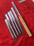 Mixed Lot Of 6 Knife Maiming Cutting Blades Golden Eagle & Duro Acut (K14). Fixed Price $36.00.