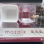 Mozaik Premium Plastic Mini Appetizer & Dessert Tasting Set 96 Pieces Catering. Fixed Price $17.44.
