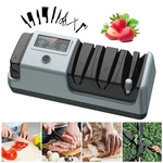 Electric Knife Sharpener Professional Kitchen Sharpening Stone Grinder Knives. Fixed Price $36.98.