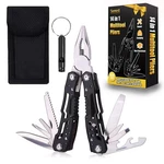 14 In Multitool Pliers Gives One Whistle As Gift, Professional Pocket Pli.... Fixed Price $15.76.