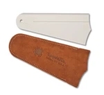 Spyderco 308F Golden Stone Sharpener With Leather Case. Fixed Price $157.50.