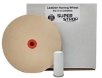 Leather Honing Wheel Fits 6 In. Bench Grinders And Polishers. Fixed Price $57.81.