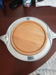 Vintage Mariposa Large Sailboat Tray With Wood Bread Cheese Cutting Board Great. Fixed Price $44.99.
