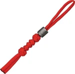 Grindworx Cylinder Damascus Bead With Red Lanyard Knife Keychain DA09. Fixed Price $16.97.