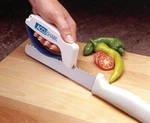 Accusharp White/blue Tungsten Carbide Knife And Tool Sharpener AS1. Fixed Price $14.94.