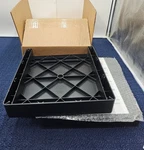 (qty 2) Ryte 4855 Stackable 2" Computer Monitor Stand Black Replacement. Fixed Price $23.25.
