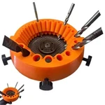 Drill Bit Sharpener, Power Grinding Attachment,old Grinder. Fixed Price $5.80.