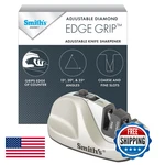 Smith's Smiths 51023 Adjustable Diamond Edge Grip Sharpener - Grey Coarse. Fixed Price $33.95.