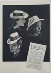 1943 Wimbledon Women's Crossroads Sweet Sue Thoroughbred Hat Vintage. Fixed Price $9.99.