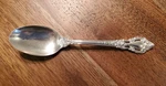 Lunt Eloquence Serving Spoon 8-1/2" Sterling Vintage Silverware Flatware. Fixed Price $225.00.