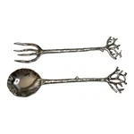 Vntg Michael Aram Dream Fairy Tale Collection Stainless Tree Of Life Serving Set. Fixed Price $94.00.