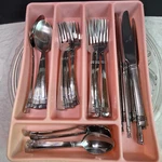 Lot Of 34 Kitchen Flatware Stainless Gibson & Wallace Knives.. Fixed Price $23.95.