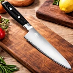 Yaxell Mon 36300 8" Gyuto Chef Knife VG10 Damascus Steel Micarta Handle Japan. Fixed Price $69.73.