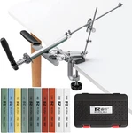 Ruixin RX-009 Professional Knife Sharpener With 10 Whetstones, 360 Rotation. Fixed Price $66.20.