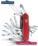 Victorinox Swiss Champ Army Knife, 33 Functions, Made Pocket. Fixed Price $145.74.