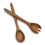 Lipper International 1188 Acacia Oblong Salad Servers, 12" Long,. Fixed Price $22.64.