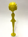 Pylones Pas-yw Yellow Pasta Spaghetti Spoon Server Fork Figurine 12 Kitchen. Fixed Price $11.99.