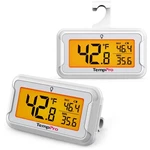 Refrigerator Thermometer 2 Pack With Large Backlit Lcd Display, Waterproof Fr.... Fixed Price $20.84.