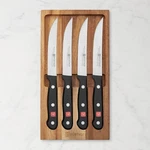 Wusthof Gourmet 4-PIECE Knife Set In Acacia Tray-williams Sonoma 40053. Fixed Price $125.99.