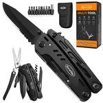 Rovertac 18-IN-1 Multitool Pocket Knife With Pliers, Saw, Corkscrew Detachab.... Fixed Price $37.09.