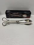 Vintage Godinger Silver Plated Jumbo Salad Tongs. Fixed Price $15.99.