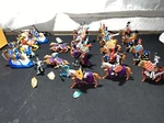 Supreme Silver Medieval Play Set With Knights Horses Lot. Fixed Price $119.99.