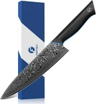 Fintiso Knife Chef Damascus Steel Kitchen Professional. Fixed Price $161.28.
