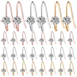 30PCS Colors French Diamonds Hooks Brass Wire Fish Earring.... Fixed Price $17.09.