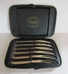 Set Of 8 Carvel Hall Dinner Steak Knives Chas D. Briddell Steelsmiths New. Fixed Price $14.99.
