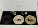 Bella Luxury Trio Set No Holes Adjustable Leather Gift Box - New. Fixed Price $50.99.