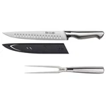 Cangshan Sanford Series 1027198 German Steel 2-PIECE Carving Set With Sheath. Fixed Price $69.56.