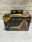 Smiths Knife & Scissor Sharpener, Replaceable Belt Great Shape. Fixed Price $26.99.