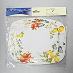 Corelle Chutney Coordinates Stove Counter Mats (2) Reston Lloyd Trivets - New. Fixed Price $29.99.