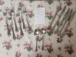 Oneida Community Stainless Marquette 13 Pc Flatware Usa Cube Silverware. Fixed Price $44.99.
