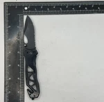 Xiphias Folding Pocket Knife With Glass Breaker, Bottle Opener And Rope Cutter. Fixed Price $20.18.