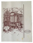Vintage 1980S Brochette Skewers Restaurant Menu Beverly Hills California. Fixed Price $18.24.