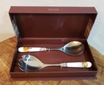 Spode Woodland Salad Servers Fork/spoon Serving Set Thanksgiving - Pheasant. Fixed Price $29.99.