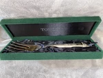 Silverplated Copenhagen Serving Fork - 10.25" 1999 Towle Silversmiths Box. Fixed Price $8.00.