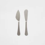 2PK Stainless Steel Cheese Knives - Threshold Brand New Box. $1.99 Shipping. Fixed Price $12.99.
