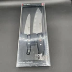 Zwilling Twin Signature Rock & Chop 2-PIECE Knife Set: 32ZG22 22ZG84 New!. Fixed Price $169.99.