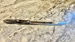 Cutco 9" Serrated Carver Knife 1723 C77 Classic Dark Brown. Fixed Price $29.99.