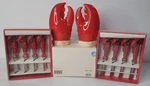 Boston Warehouse Lobster Handle Spreader Knife Set Salt & Pepper Shakers New. Fixed Price $29.99.