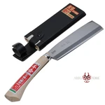 Senkichi Japanese Machete Knife 180MM Blade Single Edge With Sheath New. Fixed Price $90.00.