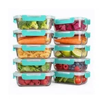 Kamota Glass Food Storage Containers, 10 Pack Meal Prep C... Fast Usa Ship. Fixed Price $47.90.