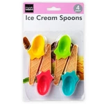 Kole Imports "handy Helpers Reusable Plastic Ice Cream Spoons" New 4.5" Set Of. Fixed Price $9.52.