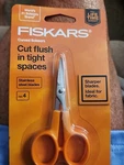 Fiskars Curve Craft Scissors #4LIFETIME Warranty Sharper Blades Ideal For Fabric. Fixed Price $13.99.