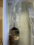 Ricci Argentieri Merletto 18/10 2 Piece Cake Server Set Superior Stainless Steel. Fixed Price $45.00.